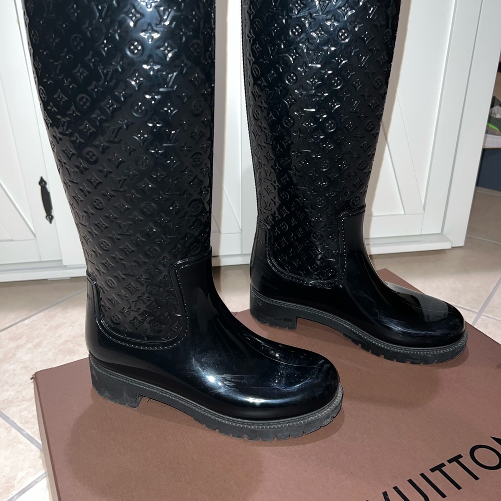 Louis Vuitton Rain Boots w/ Box